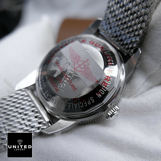Breitling Superocean Heritage II B20 AB2020121B1A1 Breitling Superocean Heritage AB2010121B1A1 Steel Case Replica upside view