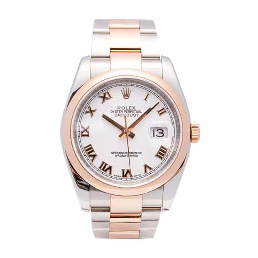 097295ed4c26f07dee3d5a77b6846d3d7afb20c7 Rolex Datejust 126334 “White Roman Dial” Signature Copy Edition - Image 1