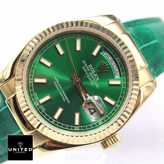 Rolex Day-Date 118138-0003 Rolex Day-Date 118138-0003 Green Dial Replica