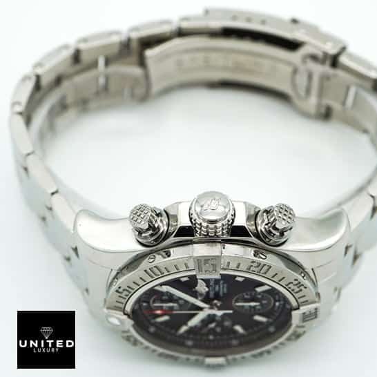 Breitling Super Avenger II A13370 Breitling Super Avenger a13370 replica push button and Crown/Pusher