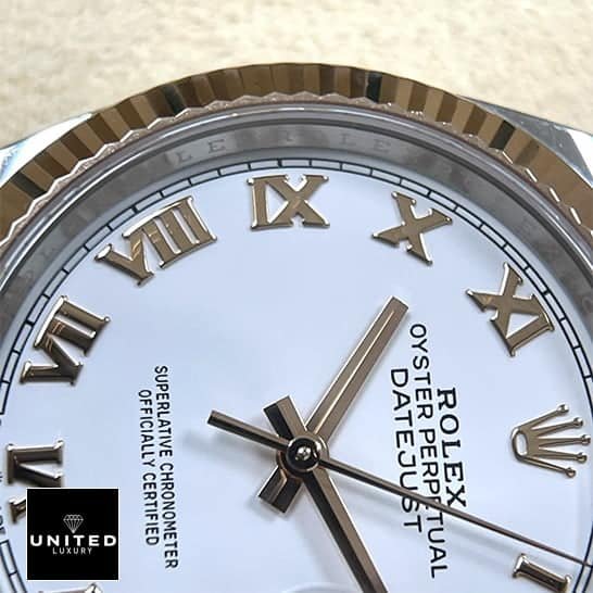Rolex Datejust 126300 Rolex Datejust 36 White Roman Replica