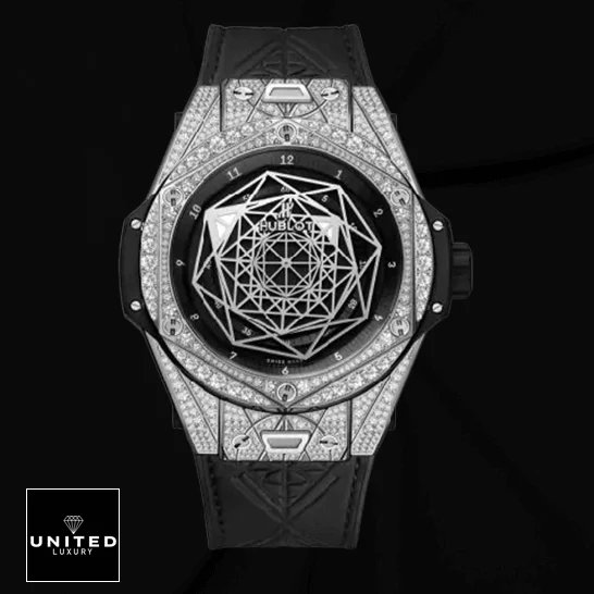 Hublot Big Bang Hublot Big Bang Titanium 415_NX_1112_VR_1704_MXM17 Replica black background