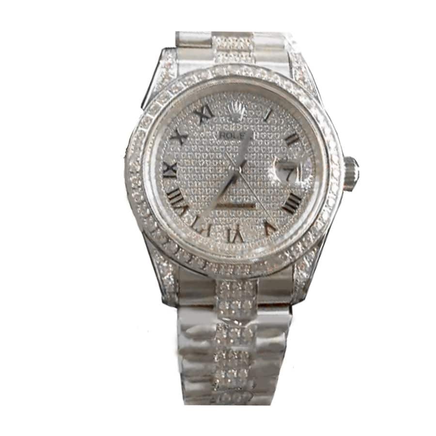 2ab6c59a43636b0f173e84a96ab647de0af42dfb Rolex Yacht-Master 116622 “Iced Out” Authentic Super Replica - Image 1