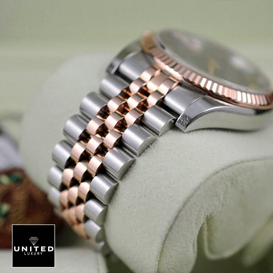 Rolex Datejust 116231 Replica Rose Gold Jubilee Bracelet
