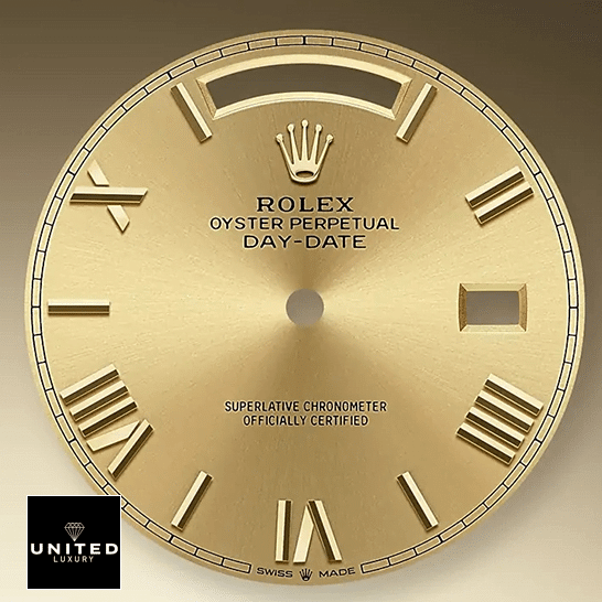 Rolex Day-Date 228238-0007 Rolex Day-Date II 228238-0007 Replica Yellow Gold Romen Numerial Dial