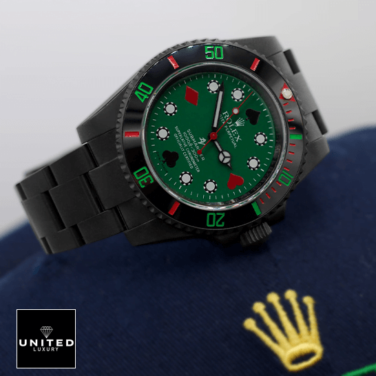 Rolex Submariner 114060 Rolex Submariner Blaken 114060 Poker Green Dial Replica