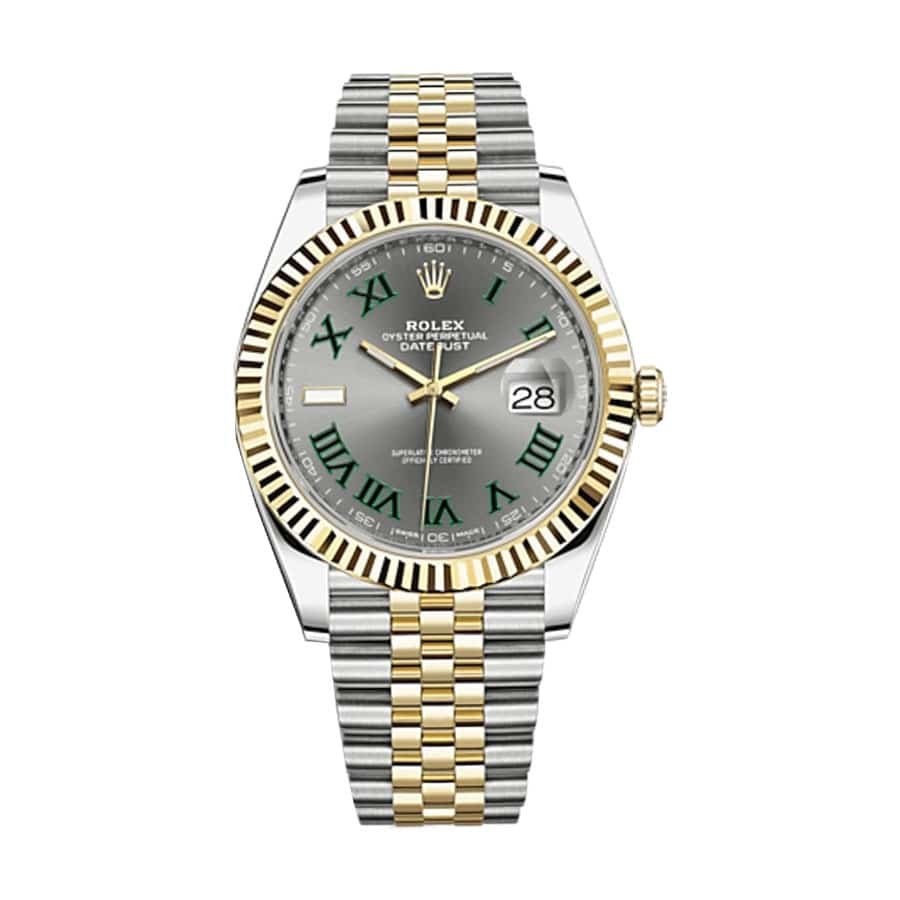 32278c76de4f507c2718d20752ec38c2ef75b4ce Rolex Datejust 126233 “Wimbledon Dial” Super Accurate Clone - Image 1