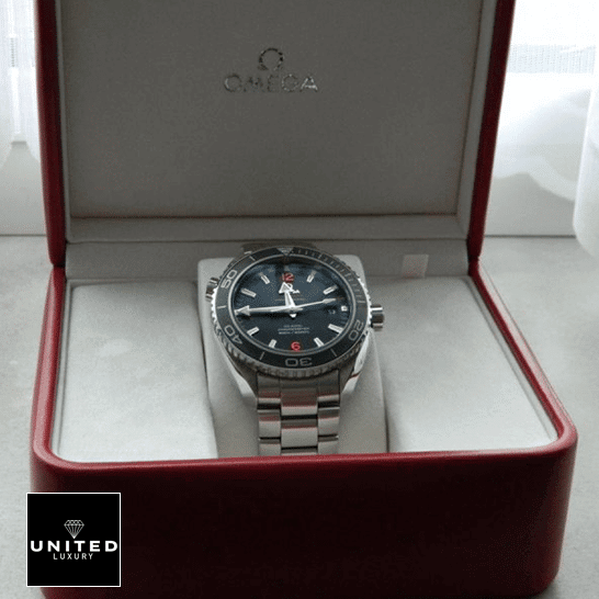 Omega Seamaster Planet Ocean Co-Axial 232.30.46.21.01.003 Precision Clone omega seamasterplanetocean 232.30.46.21.01.003 Omega Seamaster Planet Ocean Black Dial Replica in the box