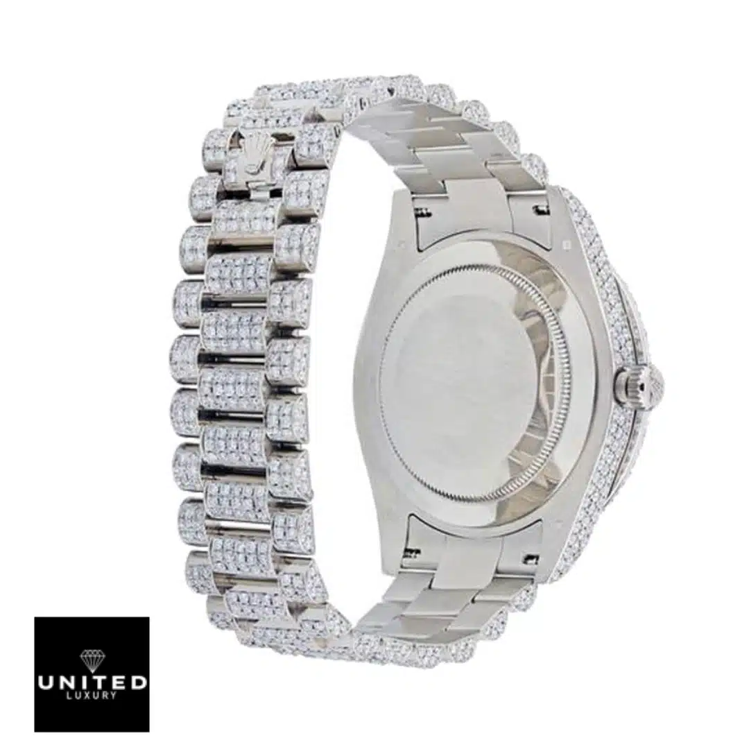 Rolex Day-Date 218239 Rolex Day-Date II White Gold 218239 Replica Oyster Diamond Bracelet