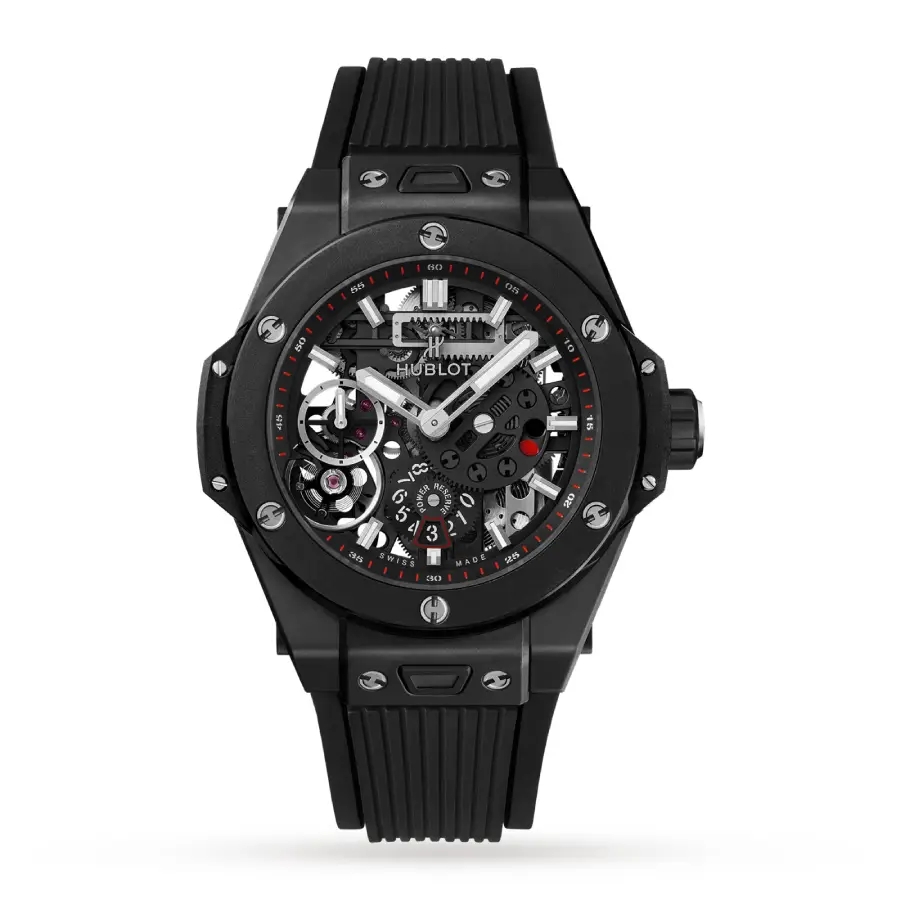 3e8eddd174d26c1731ffb4f8f13049fc7aec7ba2 Hublot Big Bang Unico Meca-10 Black Magic Chronograph Replica 1:1 - Image 1