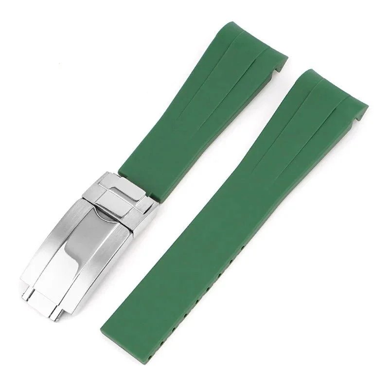 Rolex – Submariner –  Rubber Strap – Green