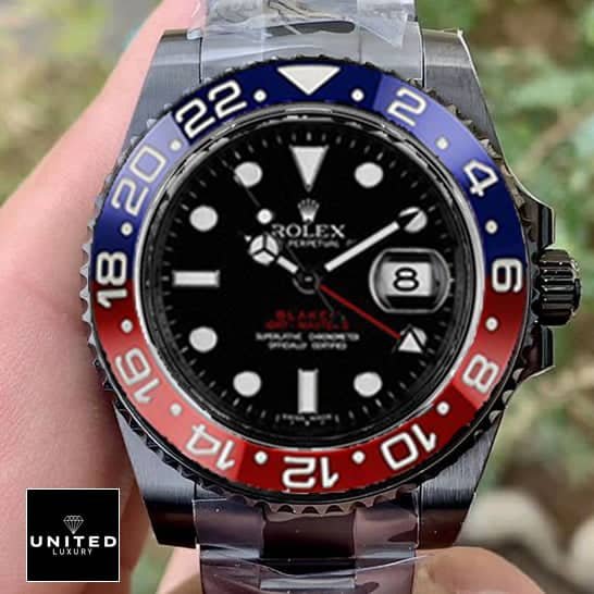 Rolex GMT-Master II 126710BLRO-0001 Rolex Pepsi Black 126710BLRO-0001 Two tone Bezel Replica