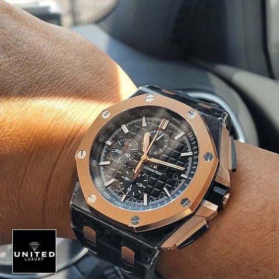 Audemars Piguet Royal Oak Offshore 26406FR.OO.A002CA.01 audemars_piguet_oak_offshore_queen_elizabeth_unitedluxury_man