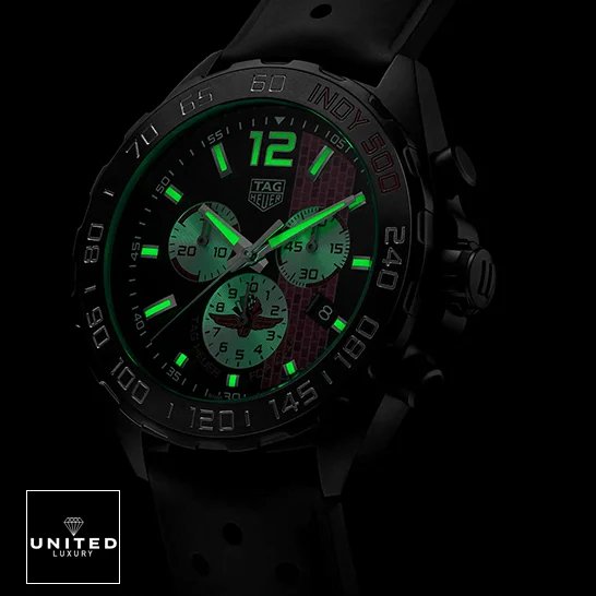 TAG Heuer Aquaracer Limited Edition CAZ101AD.FT8024 Tag Heuer Formula 1 500 Limited Edition Replica dial phosphor