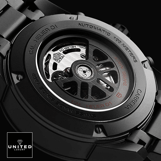 TAG Heuer Carrera 01 CAR2090.BH0729 Tag Heuer Carrera Stainless Steel Case Replica upside view