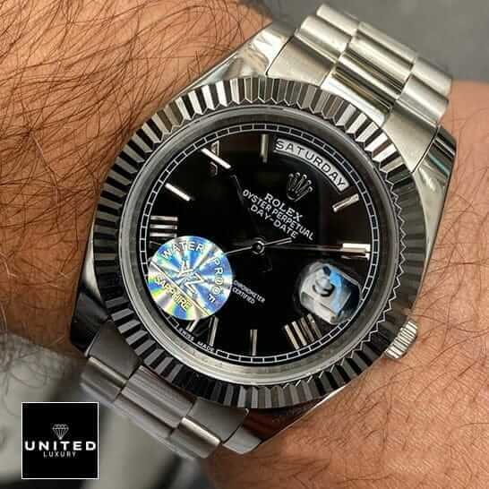 Rolex Day-Date Rolex Day Date II Presidential 218239 Silver Jubilee Replica