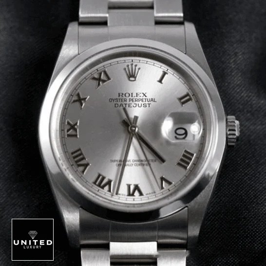 Rolex Datejust 116200 Rolex Datejust 36 Perpetual 116200 Silver Romen Numerial Dial Replica