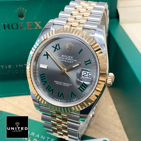 Rolex Datejust 126233 Rolex Datejust 36 Grey Romen Numerial Dial Replica in the box