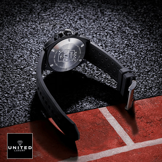 TAG Heuer Aquaracer Limited Edition CAZ101AD.FT8024 Tag Heuer Formula Steel Case Black Rubber Bracelet Replica opened clasp