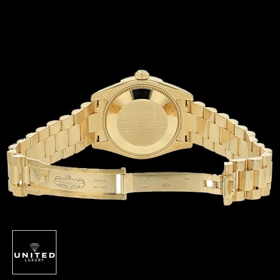 Rolex Datejust 178288-0001 Yellow Gold Jubilee Bracelet Open Clasp
