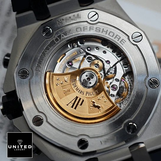 Audemars Piguet Royal Oak Offshore 26408OR.OO.A010CA.01 Audemars Piguet Eoyal Oak Offshore Steel Case Replica upside view