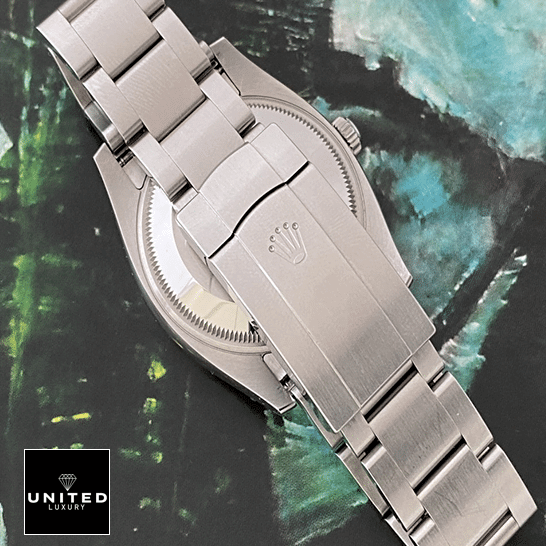 Rolex Datejust 126000 Oyster Perpetual Rolex Oyster Perpetual 126000 Stainless Steel Oyster Bracelet Fold Clasp on the Rolex logo