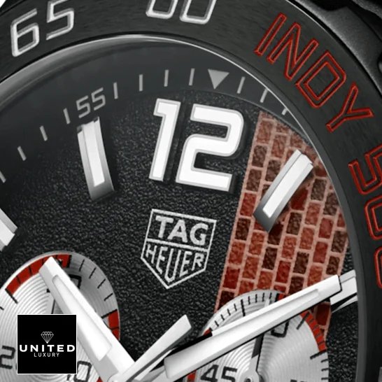 TAG Heuer Aquaracer Limited Edition CAZ101AD.FT8024 Tag Heuer Formula 1 İndy 500 Limited Edition Replica close view