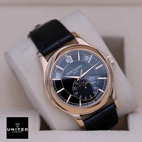 Patek Philippe Annual Calendar 5205R-010 patek_philippe_complications_automatic_black_dial_5205R-010_right
