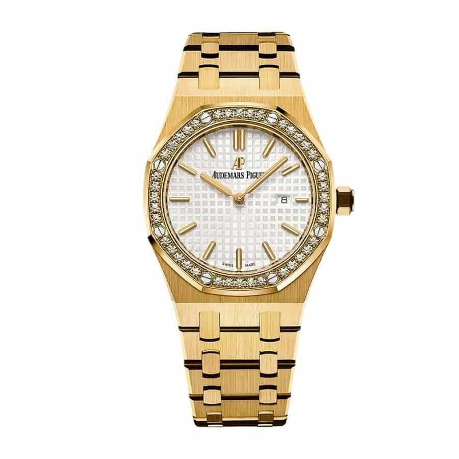 bd13b210474f3da59f2c83f6b6de65f7c162567d Audemars Piguet Royal Oak 67651BA.ZZ.1261BA.01 “Diamond Bezel” Collector’s Replica - Image 1