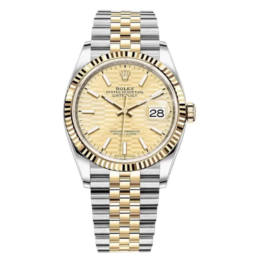 cc01120b68a88cb0dcd953076dd4466e59e1ca63 Rolex Datejust 126333 Oyster Champagne High-End Replica 1:1 - Image 1