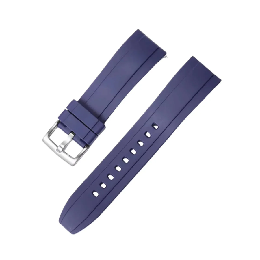 ce9b3fd2b2f3f225067a8e5c3400488850906970 Breitling – Chronomat – Rubber Strap – Blue - Image 1