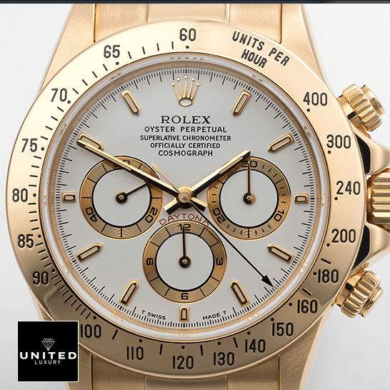 Rolex Daytona 116515LN Rolex Daytona Gold Tone White Dial 116523 Replica