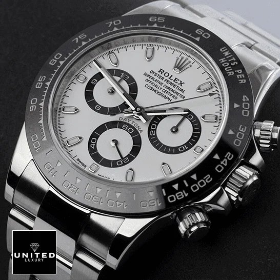 Rolex Daytona 116500LN-0001 Rolex Daytona 116500ln-0001 Black Bezel White Dial Oyster Replica