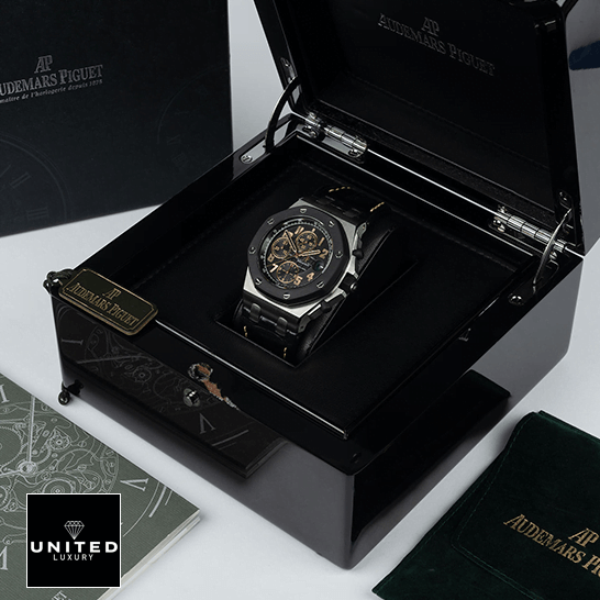 Audemars Piguet Super Clone Audemars Pİguet Royal Oak 26298SK.OO_.D101CR.01 Replica in the ap box