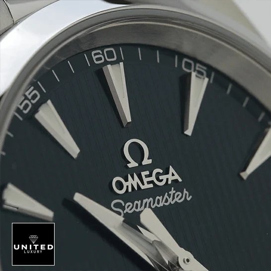 Omega Seamaster 231.10.39.21.03.002 Omega Seamaster Aqua Terra Black Dial Replica close view