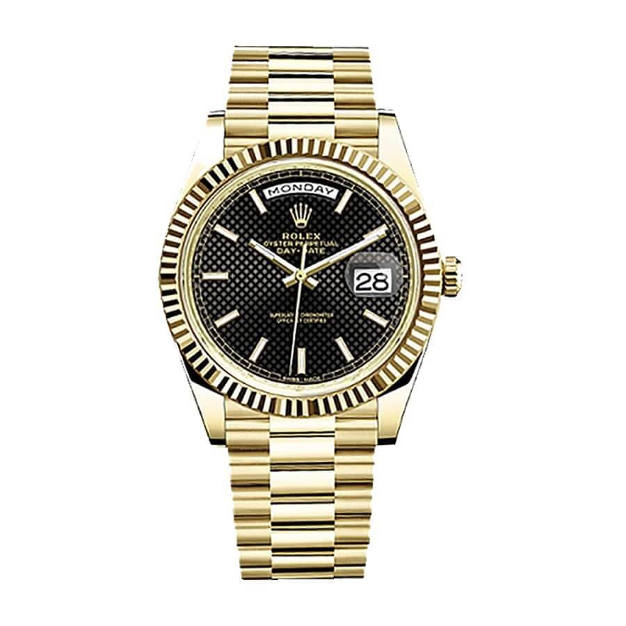 Rolex Day-Date 228398TBR “Black Dial” Replica